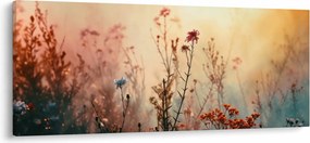 Obraz - Divoké kvety (120x50 cm)