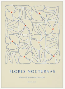 Plagát Flores Nocturnas 01