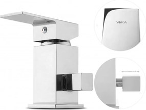 Erga Trio, 3-otvorová vaňová batéria, chrómová, ERG-YKA-BW.TRIO