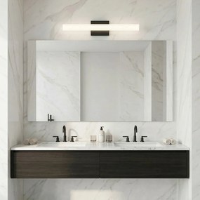 Toolight Toolight, LED nástenné svietidlo 40 cm, 6W, 500 lm, 4000K, APP1854-1W, čierna, OSW-66008