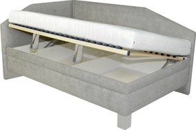 Sconto Váľanda s roštom ARMILLA sivá, 120x200 cm