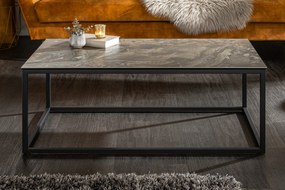 Konferenčný stolík Symbiosis 100cm mramorový vzhľad keramika