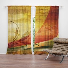 Sablio Záves Retro motív: 2 ks 140x250 cm