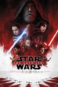 Plagát, Obraz - Star Wars: Epizóda VII - Poslední Jediovia - One Sheet, (61 x 91.5 cm)