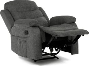 Polohovacie kreslo sivé TV-4086 GREY2