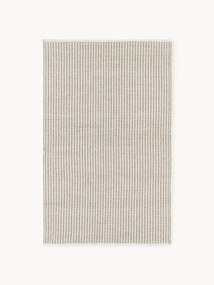 Ručne tkaný pruhovaný koberec do interiéru/exteriéru Turner