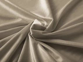Biante Zamatový obdĺžnikový obrus Velvet Premium SVP-030 Sivobéžový 120x140 cm
