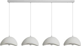 BRILAGI - Luster na lanku WABI SABI 4xE27/60W/230V biela