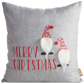 VIANOČNÁ DEKORAČNÁ OBLIEČKA NA VANKÚŠ GOBLIN 45X45 CM VZOROVANÁ