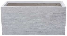 Kvetináč MIMA 37x80x38 cm (MGO) (biela). Vlastná spoľahlivá doprava až k Vám domov. 1018883