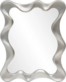 Nástenné zrkadlo DECO strieborné