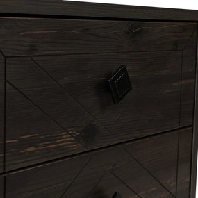 Nočný stolík Luna Dark Brown
