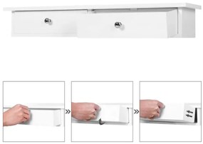 Závesná skrinka so šuflíkmi