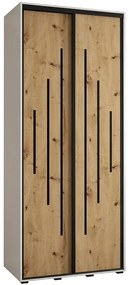 Skriňa 45 Canaris 12 100 biela/artisan/čierna