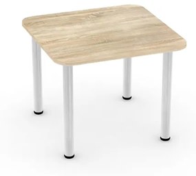 DREVONA Jedálenský stôl dub bardolino 80x80 REA FLAT 5