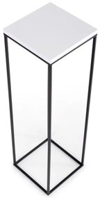 Stojan na kvety BASICLOFT 80x24 čierna/biela