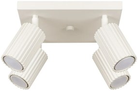 Krémovobiele bodové svietidlo 25x25 cm Gleam – Sollux