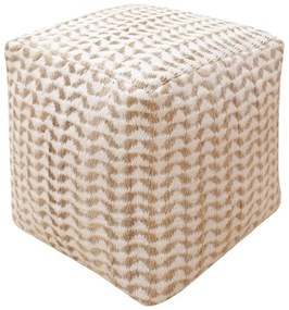 Bielo-béžový taburet Vapi – House Nordic