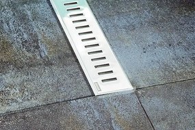 Ravak Zebra sprchový žľab 85 cm plast šedá lesk x01434 OZZEBRA850PL