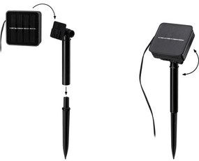 Paulmann 78896 - LED/0,3W IP44 Solárny pásik 3m 1,2V 1000 mAh