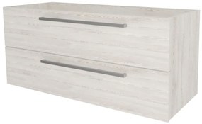 Mereo Bino, kúpeľňová skrinka 121 cm, Multidecor, White Loft Pine, MER-CN693SWLP1