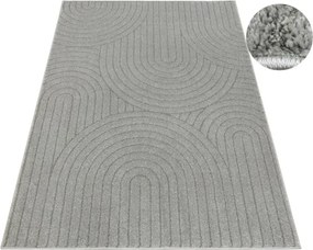 Koberec Aruba F503A svetlosivý / sivý