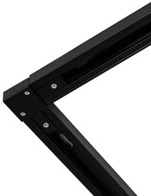 Moderný 1-fázový koľajnicový systém 5-svetlo čierny so zlatom - Gissi