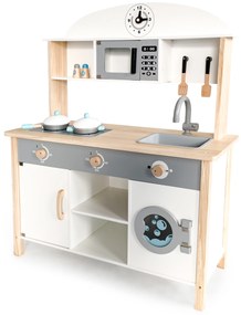 Drevená kuchynka XXL pre deti ECOTOYS