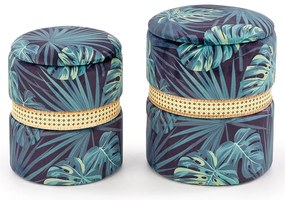 Taburetka 2 ks Congo viacfarebná