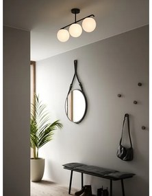 Nordlux - Luster na tyči GRANT 3xE14/25W/230V čierna