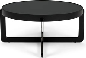 Čierny okrúhly konferenčný stolík Centre – Zuiver