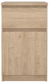 Nočný stolík v prírodnej farbe Naia – Tvilum