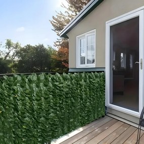 Živý plot na balkón - 300 x 50 cm - umelý