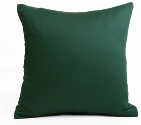Saténová obliečka na vankúš 50 x 50 cm - Diana tmavo zelená