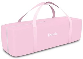 Lionelo - Cestovná postieľka FLOWER Flamingo