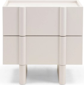 Noční stolek Moss 60 cm kašmírový