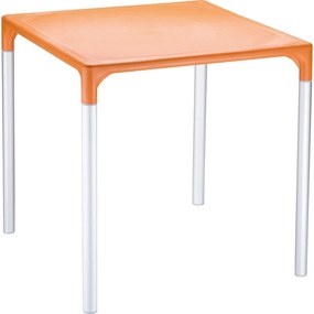 MANGO ALU záhradný stôl orange