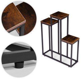 ModernHome Stojan na kvety - 3 police, ModernHome