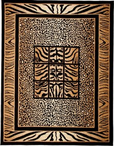 TA Koberec 6600A ČIERNY ATLAS PP Rozmer: 160x230 cm