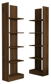 Knižnica Ikiz Walnut
