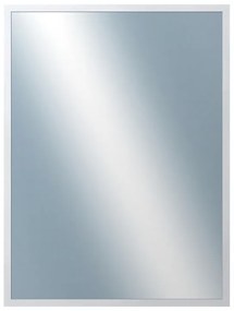 DANTIK - Zrkadlo v rámu, rozmer s rámom 60x80 cm z lišty KASETTE biela (2755)
