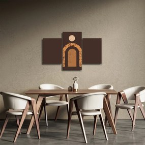 Obraz - Oranžové oblúky N⁰3 (90x60 cm)