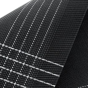 Podložka pod tanier KARA čierna (6 ks)