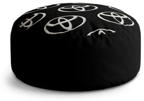 Sablio Taburet Circle Toyota Pattern: 40x50 cm