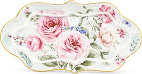 Home Elements Porcelánový hrnček 360 ml s podšálkou, Ruža
