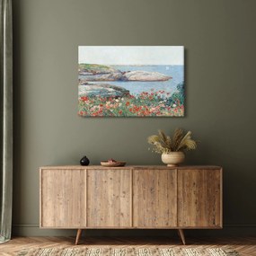Obraz - Childe Hassam, Poppies,  Isles of Shoals, reprodukcia (90x60 cm)