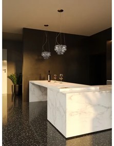 MAXLIGHT P0259 - Luster na lanku MONACO 9xG9/40W/230V pr. 42 cm chróm