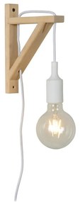 Lucide 08208/01/31 - Nástenné svietidlo FIX WALL 1xE27/60W/230V biela