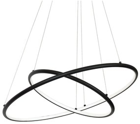 Závesné LED svietidlo Orion, 2x LED 53w, 3000k, b