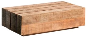 furniture-nabytek.cz - Masívny konferenčný stolík Dakota z mangového dreva, lakovaný, hnedý – 120×70 cm